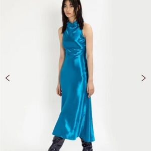 Andy Cowl Neck Bias Dress Size 6